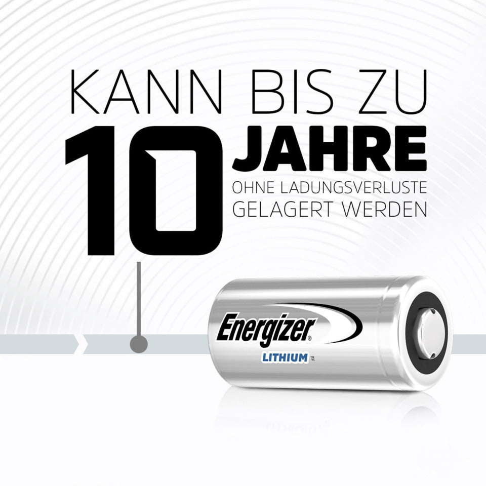 Batterie Lithium Foto, CR123, 2 Stück ENERGIZER E300783702 ENERGIZER E300783702 EL 123