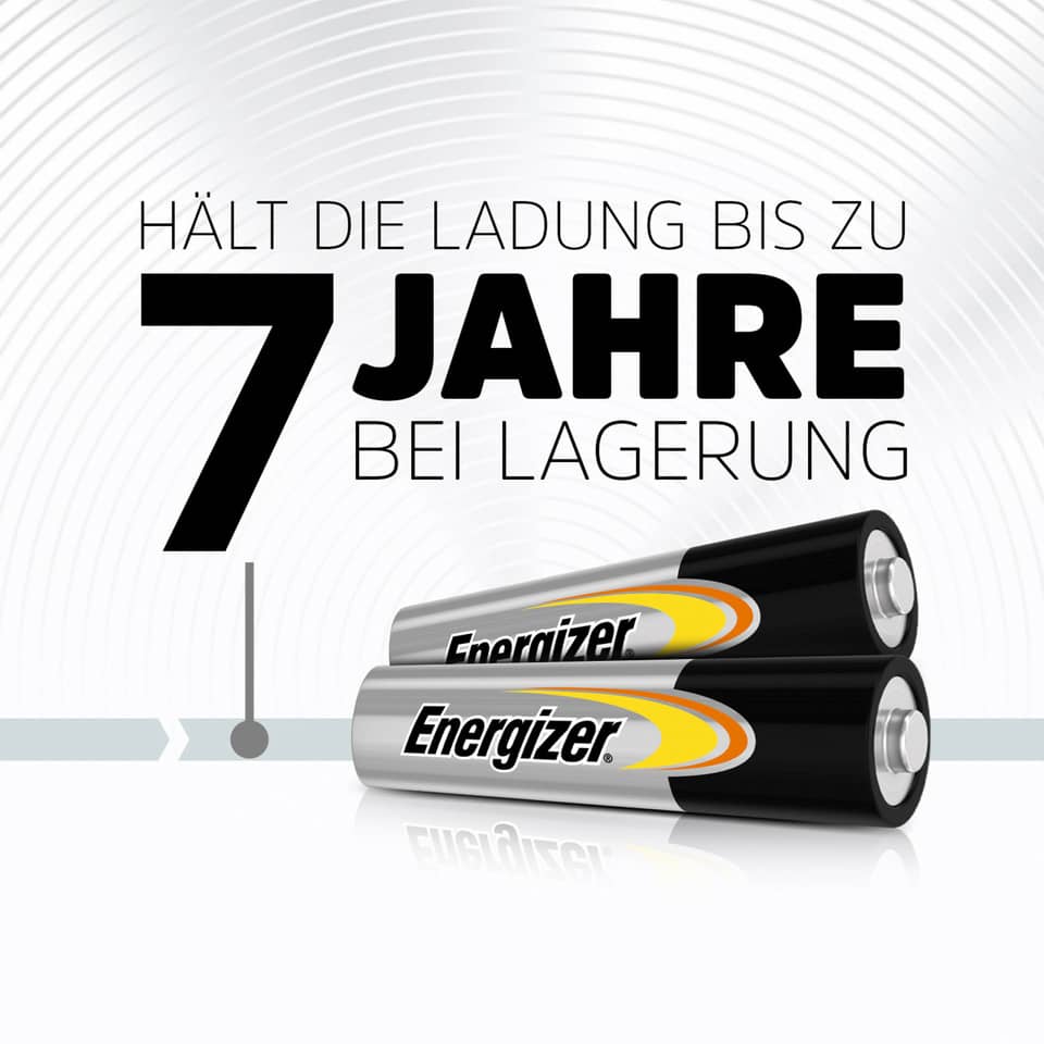 Batterie Alkali-Mangan Power, LR03/AAA/Micro, 24 Stück ENERGIZER E303271700 ENERGIZER E303271700 Alkaline Power