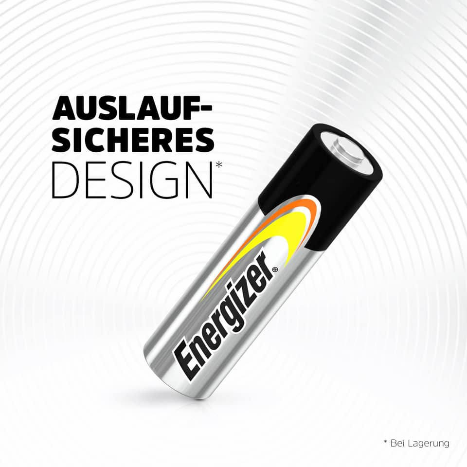 Batterie Alkali-Mangan Power, LR6/AA/Mignon, 24 Stück ENERGIZER E303271600 ENERGIZER E303271600 Alkaline Power