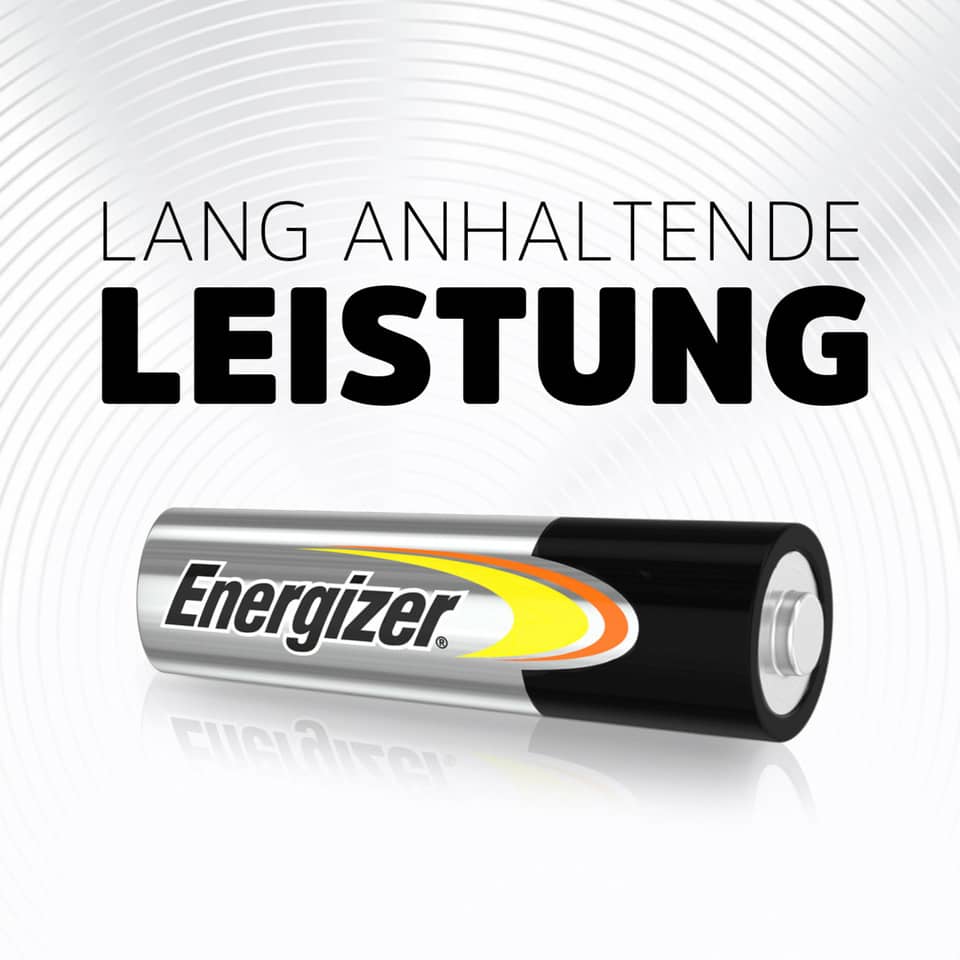 Batterie Alkali-Mangan Power, LR03/AAA/Micro, 24 Stück ENERGIZER E303271700 ENERGIZER E303271700 Alkaline Power