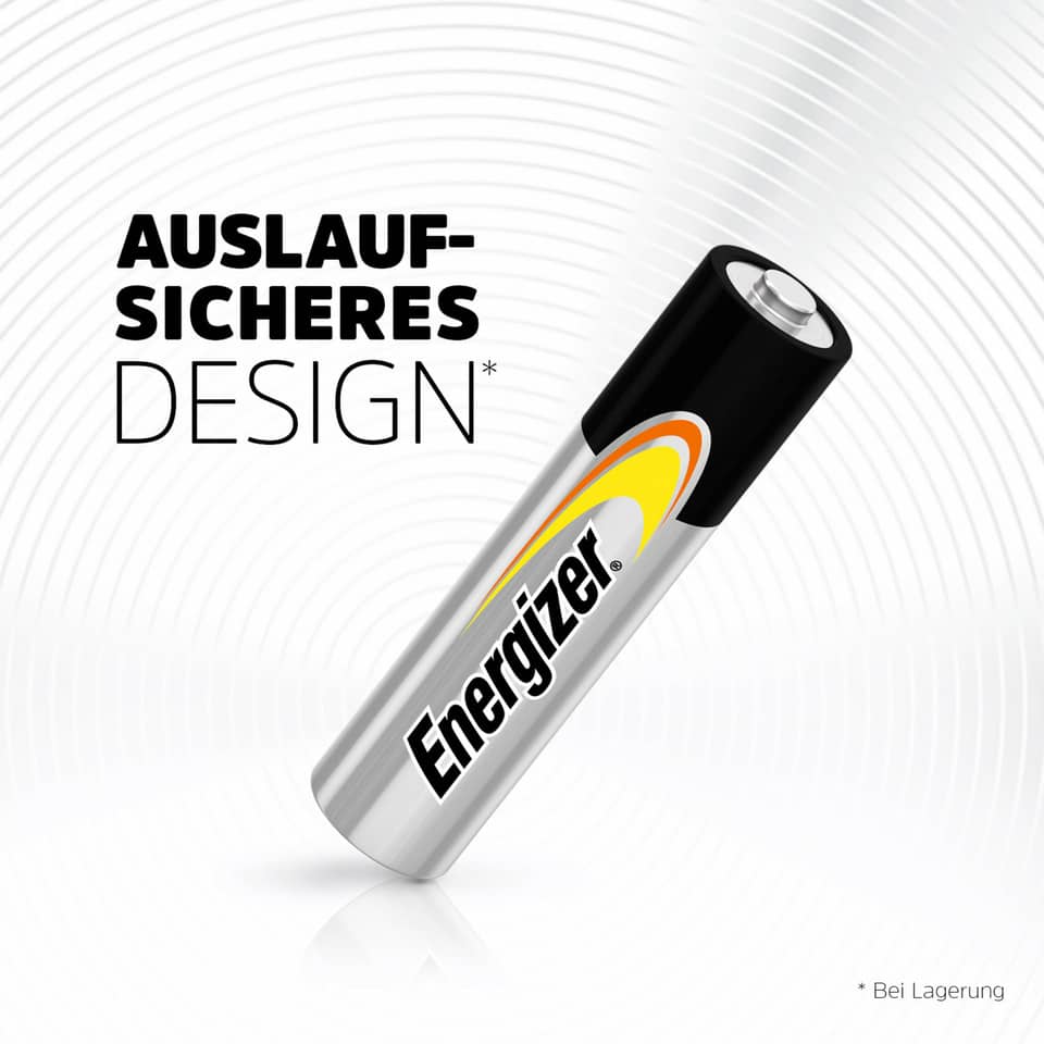 Batterie Alkali-Mangan Power, LR03/AAA/Micro, 24 Stück ENERGIZER E303271700 ENERGIZER E303271700 Alkaline Power