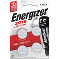 Knopfzellen-Batterie Lithium CR2016, 4 Stück ENERGIZER E300849004 ENERGIZER E300849004 Lithium