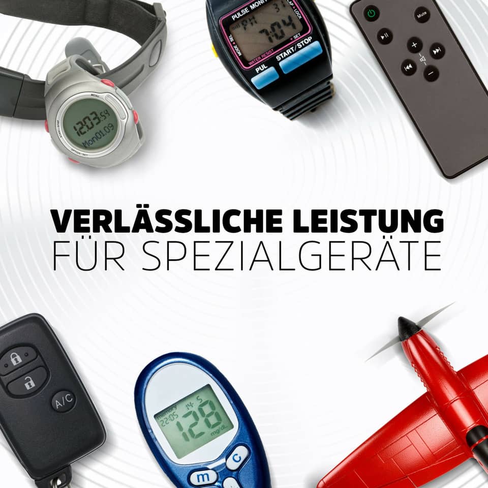 Knopfzellen-Batterie Lithium CR2032, 6 Stück ENERGIZER E303272400 ENERGIZER E303272400 Lithium