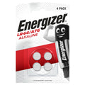 Knopfzellen-Batterie Alkali-Mangan LR44/A76/AG13, 4 Stück ENERGIZER E300141402 ENERGIZER E300141402 Alkali Mangan