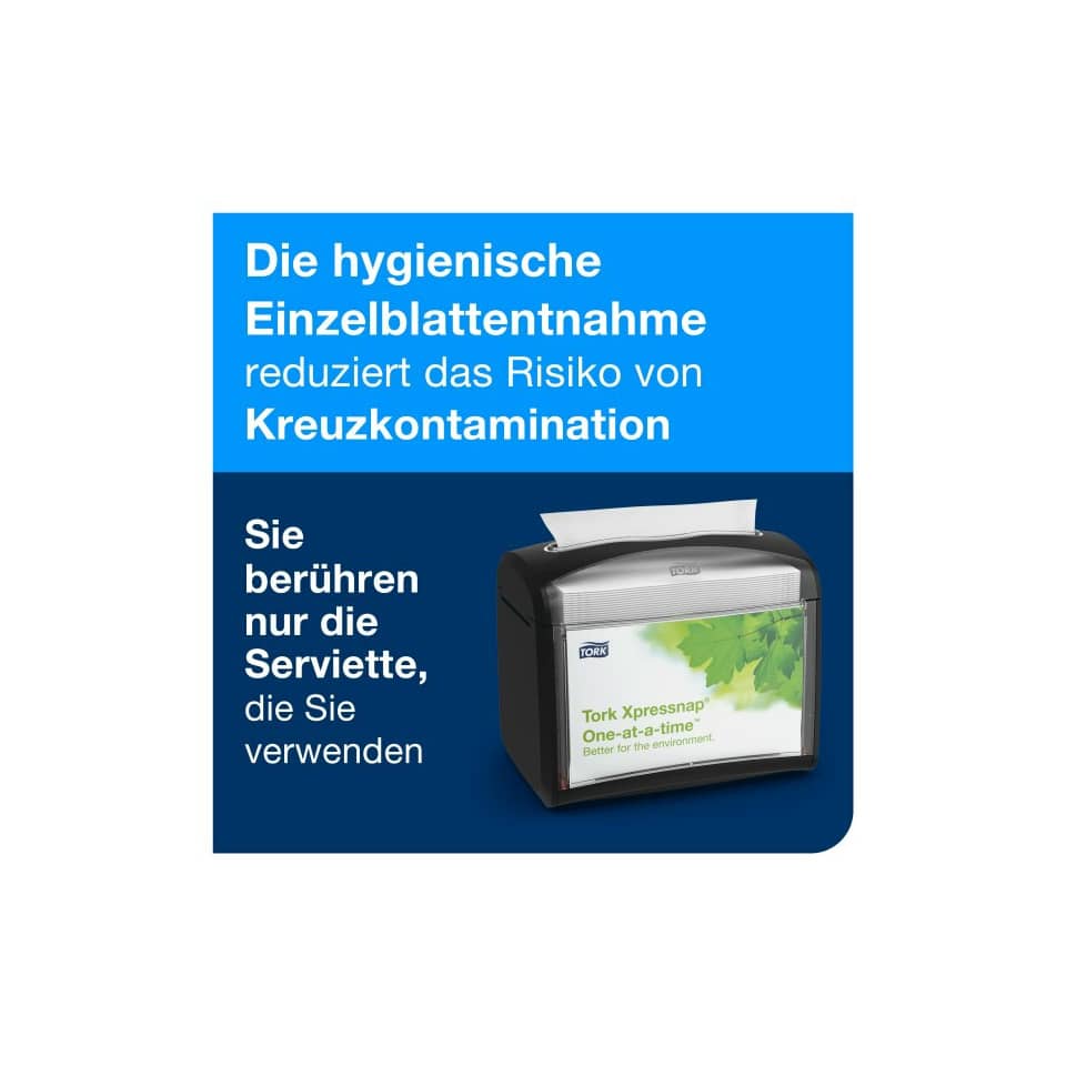 Tischspender Xpressnap®, schwarz TORK 272611