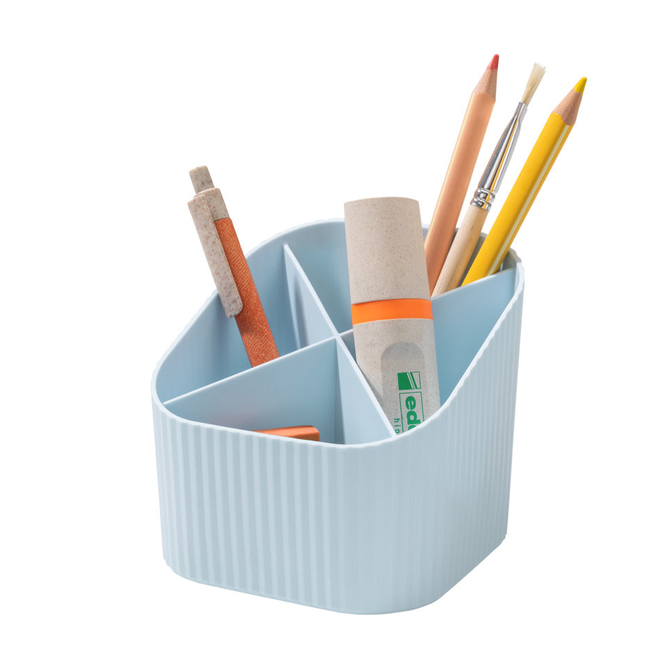 Schreibköcher Re-X-LOOP, pastellblau HAN 17238-884D HAN 17238-884 4 Fächer