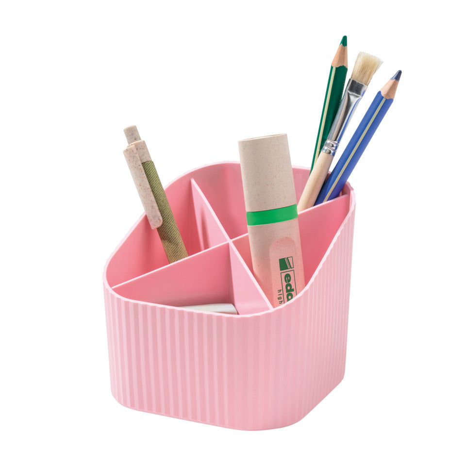 Schreibköcher Re-X-LOOP, pastellrosa HAN 17238-886D HAN 17238-886 4 Fächer