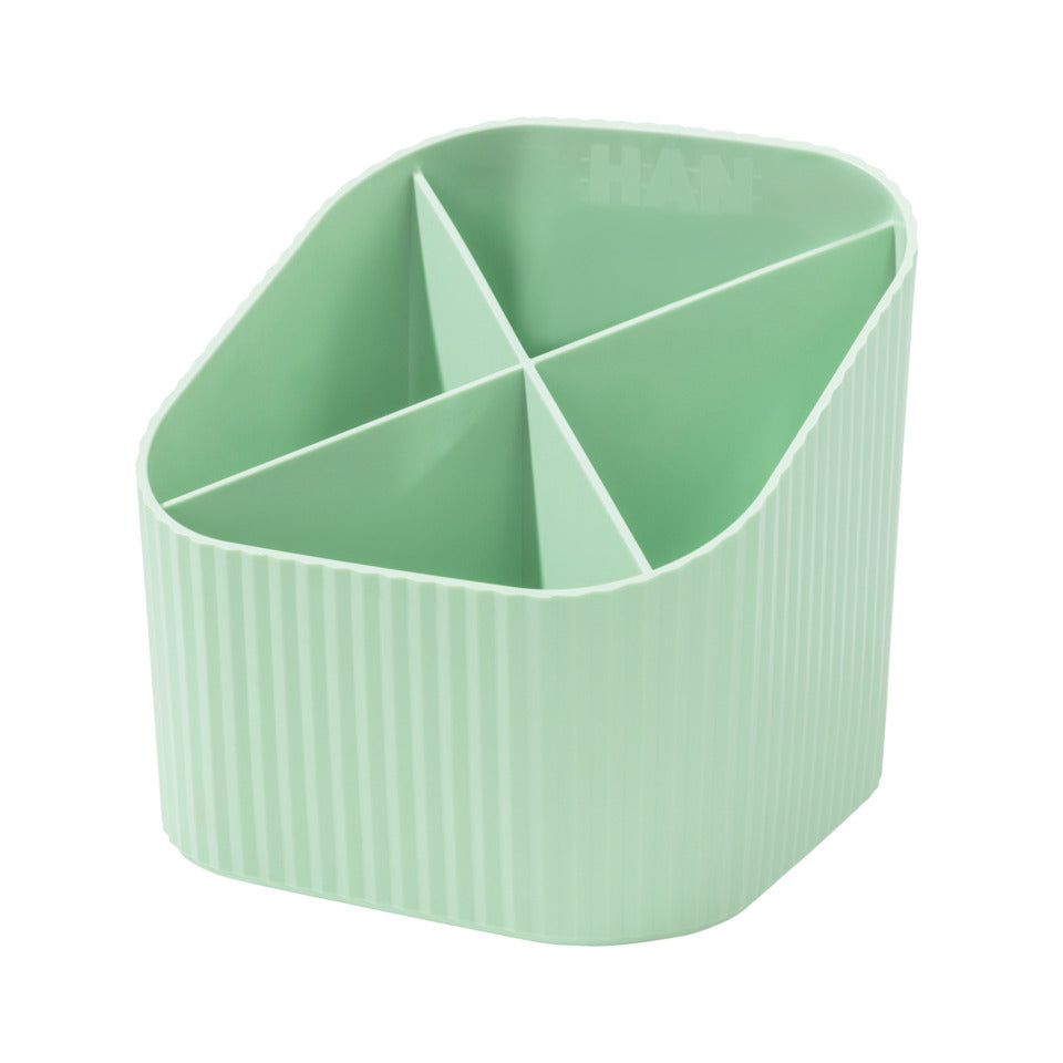 Schreibköcher Re-X-LOOP, pastellgrün HAN 17238-805D HAN 17238-805  Fächer
