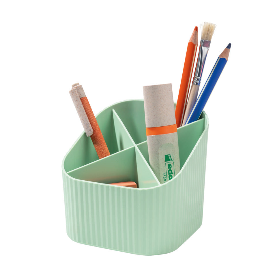 Schreibköcher Re-X-LOOP, pastellgrün HAN 17238-805D HAN 17238-805  Fächer