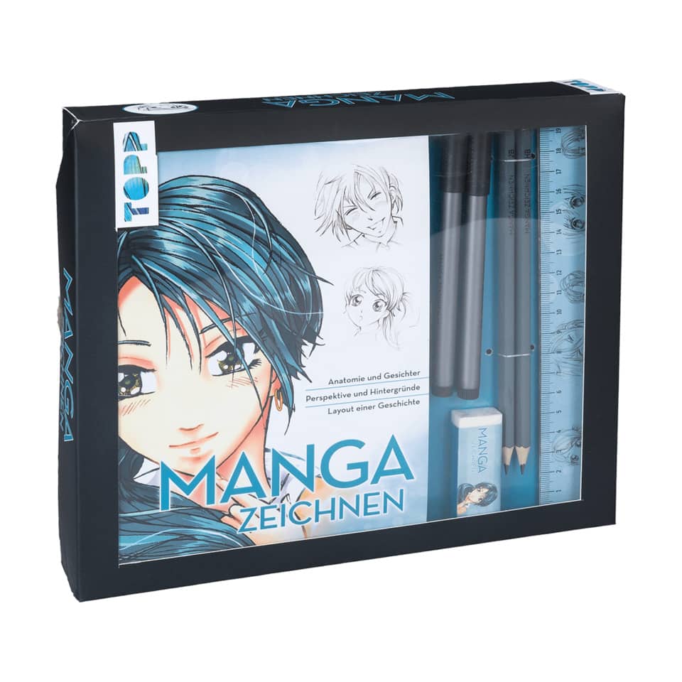 Kreativ-Set Manga zeichnen TOPP 4375