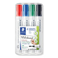 Whiteboardmarker Lumocolor®, 2mm, Rundspitze, 4 Stück, sortiert STAEDTLER 351 WP4 STAEDTLER 351WP4 Rundsp.2mm