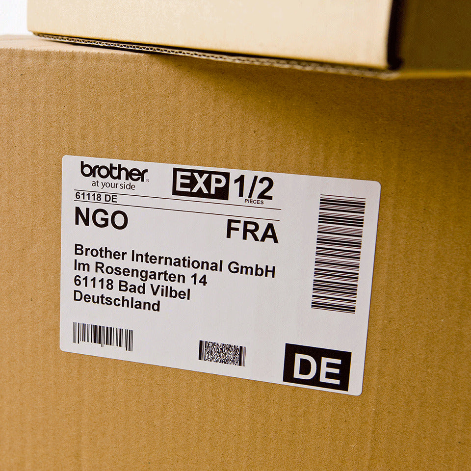 Etikett Label Printer, 62x100mm, 300 Stück BROTHER DK11202 BROTHER DK11202 300ST