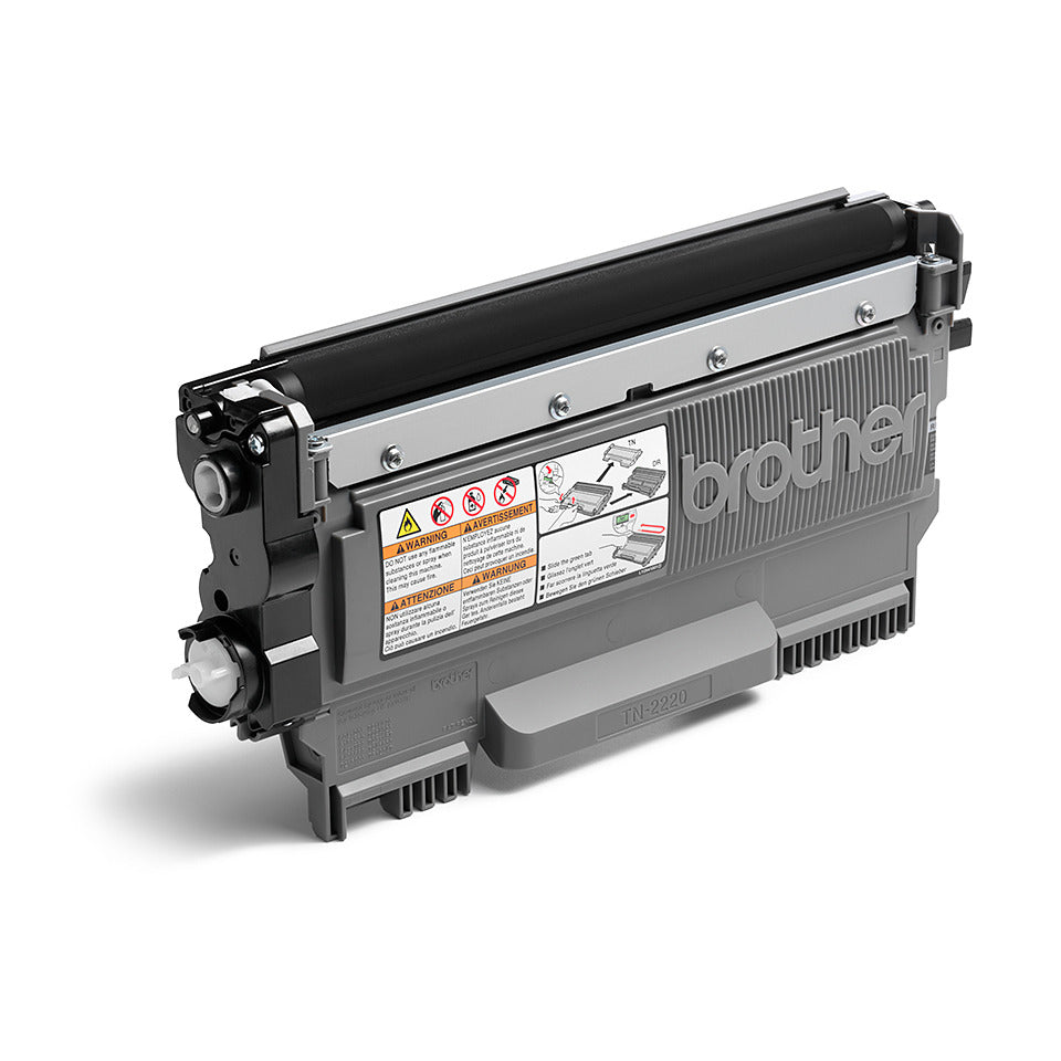 Lasertoner, 2.600 Seiten, schwarz BROTHER TN2220