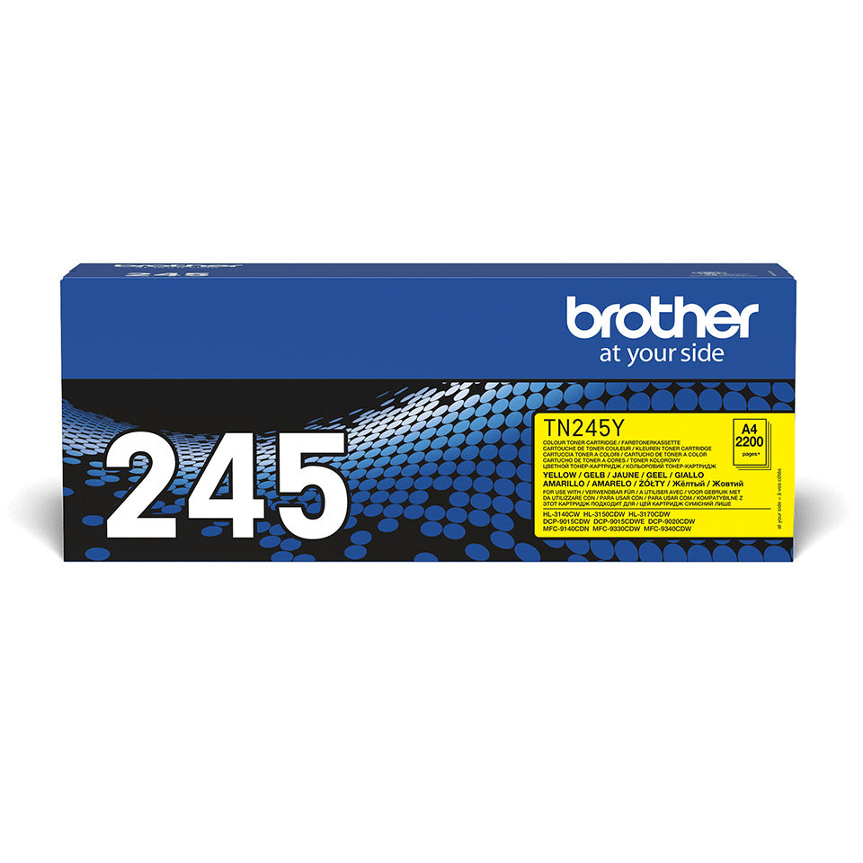 Lasertoner, 2.200 Seiten, yellow BROTHER TN245Y