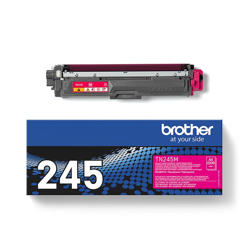 Lasertoner, 2.200 Seiten, magenta BROTHER TN245M