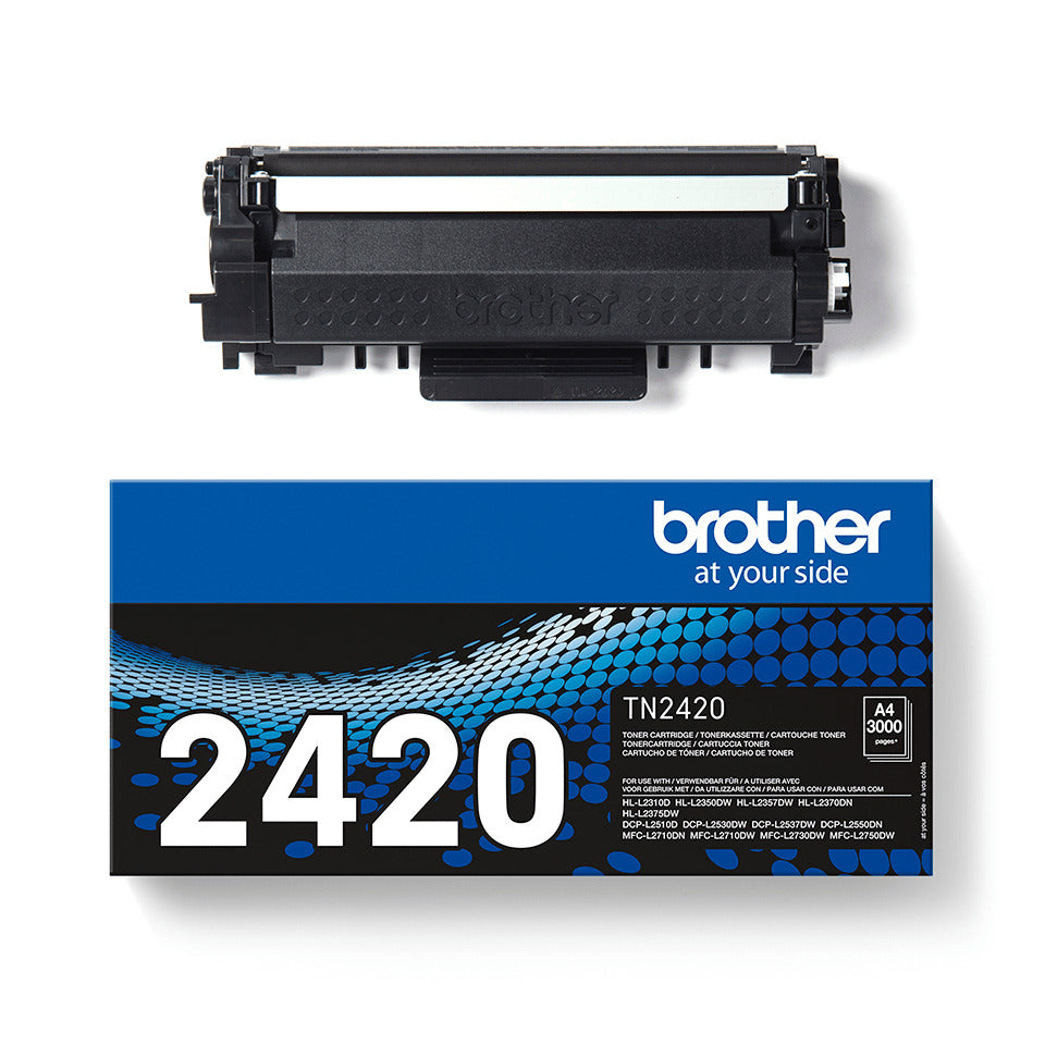 Lasertoner, 3.000 Seiten, schwarz BROTHER TN2420