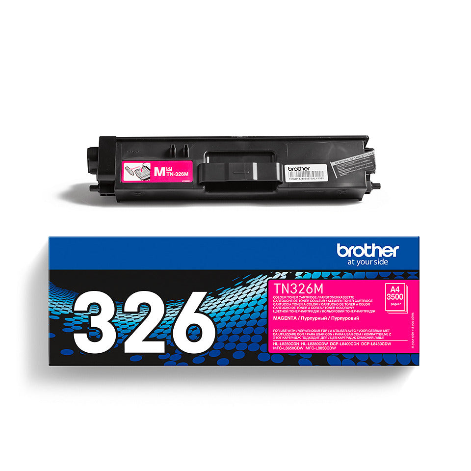 Lasertoner, 3.500 Seiten, magenta BROTHER TN326M