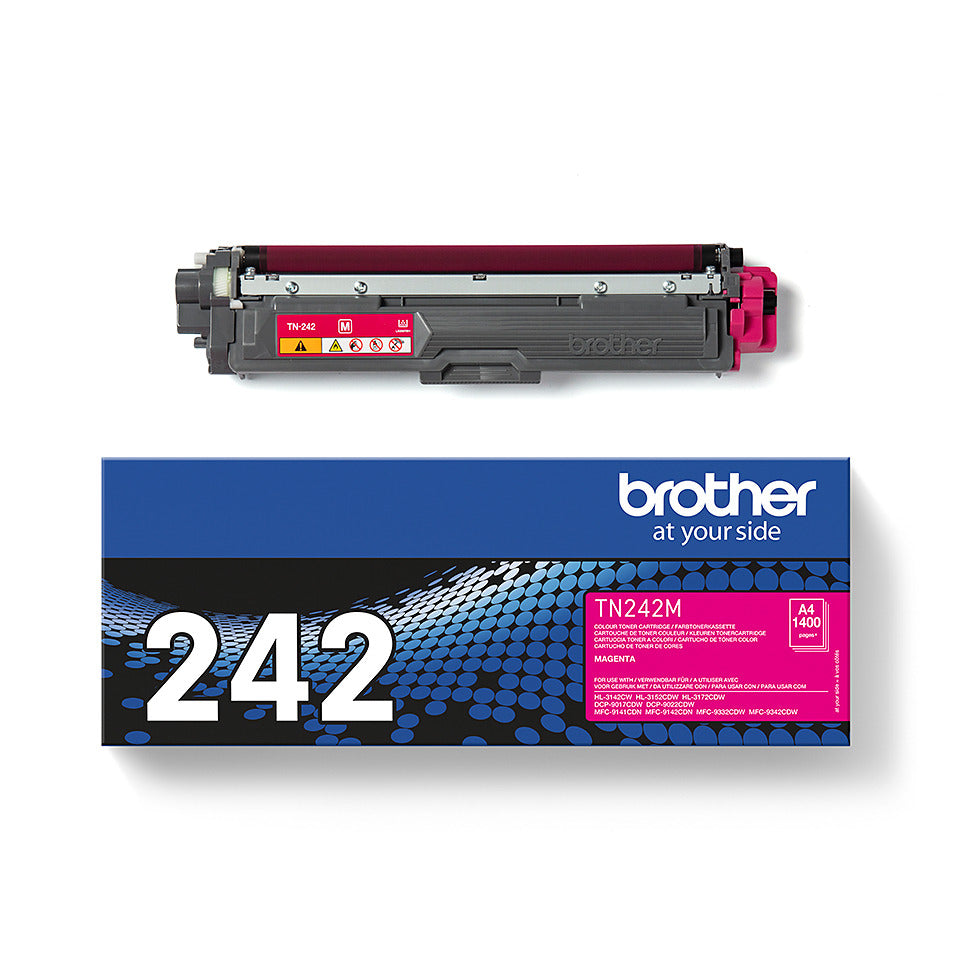 Lasertoner, 1.400 Seiten, magenta BROTHER TN242M