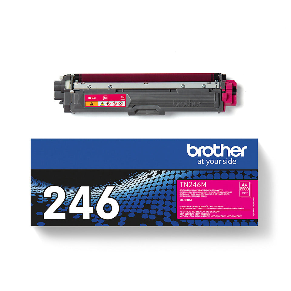 Lasertoner, 2.600 Seiten, magenta BROTHER TN246M