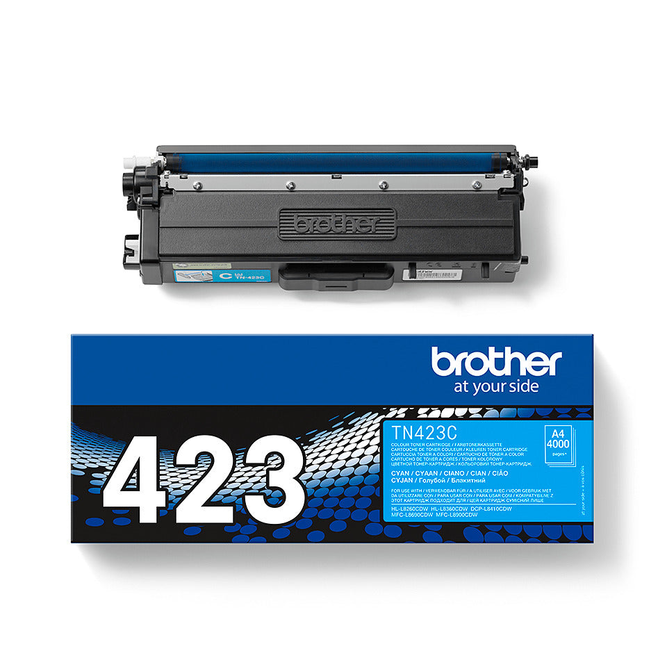 Lasertoner, 4.000 Seiten, cyan BROTHER TN423C