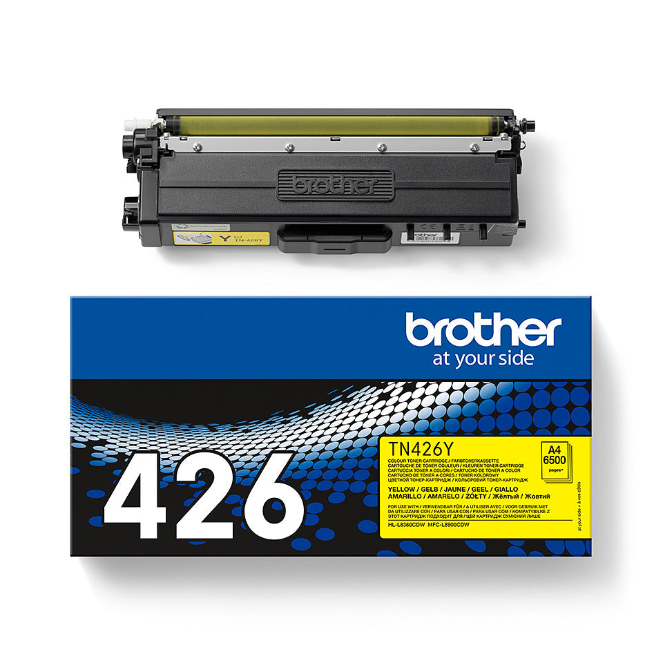Lasertoner, 6.500 Seiten, yellow BROTHER TN426Y