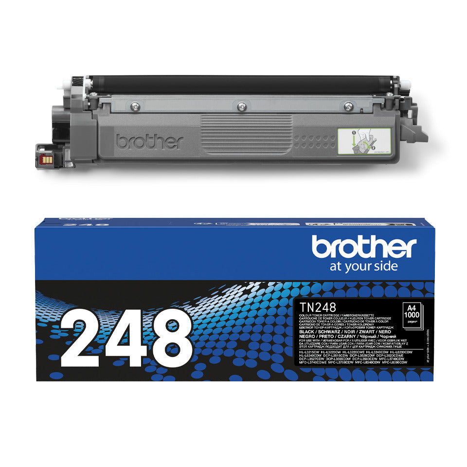 Lasertoner TN-248BK, 1.000 Seiten, schwarz BROTHER TN248BK