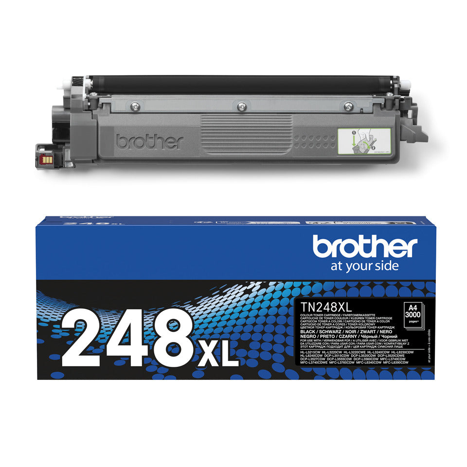 Lasertoner TN-248XLBK, 3.000 Seiten, schwarz BROTHER TN248XLBK