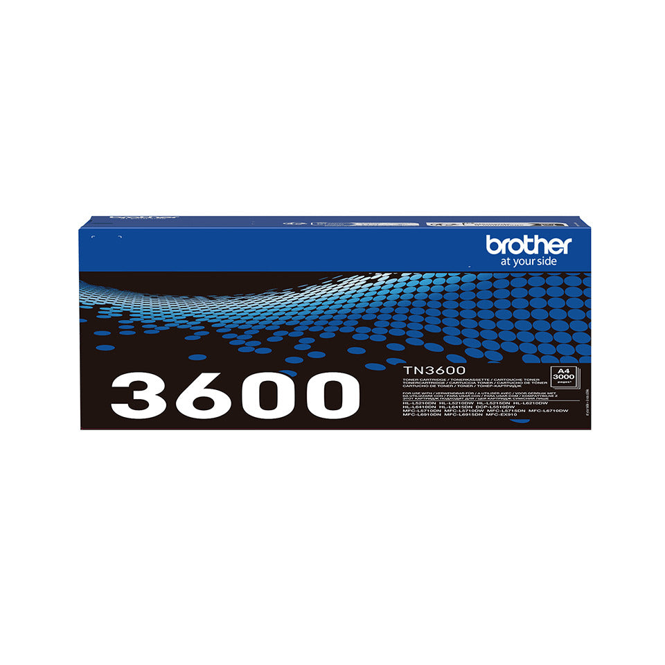 Lasertoner TN-3600, 3.000 Seiten, schwarz BROTHER TN3600