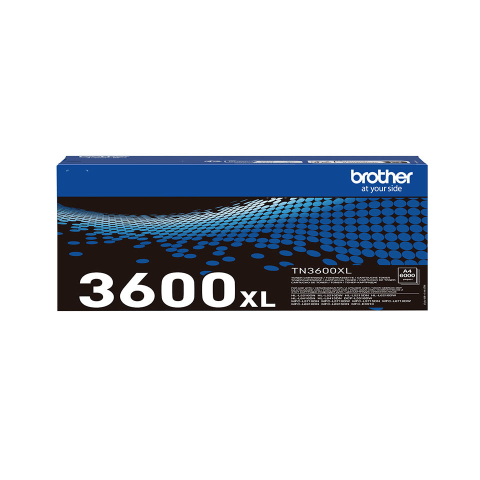 Lasertoner TN-3600XL, 6.000 Seiten, schwarz BROTHER TN3600XL