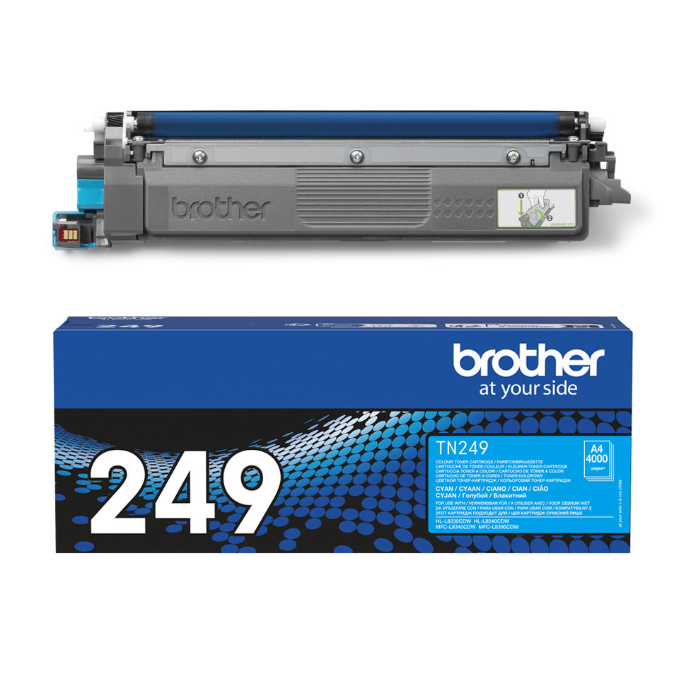 Lasertoner TN-249C, 4.000 Seiten, cyan BROTHER TN249C
