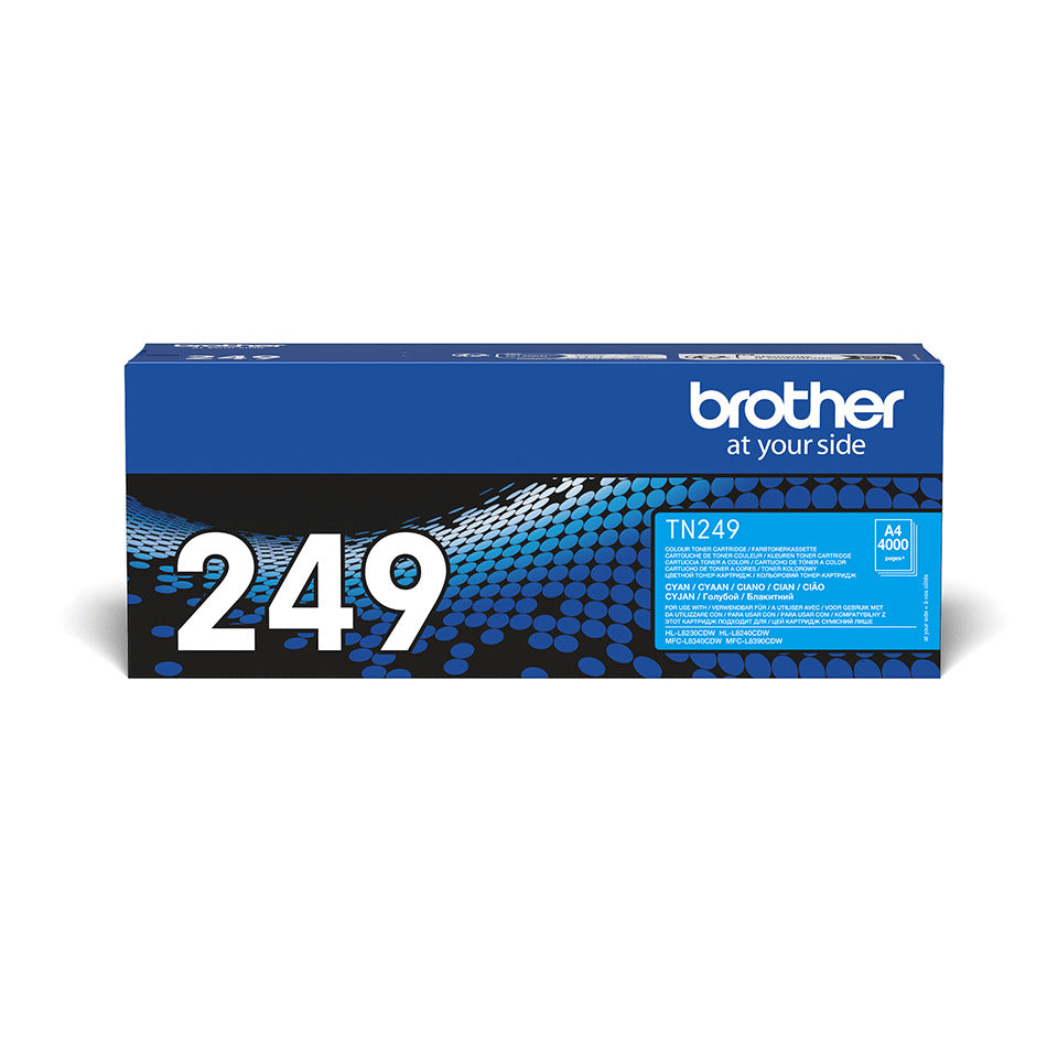 Lasertoner TN-249C, 4.000 Seiten, cyan BROTHER TN249C