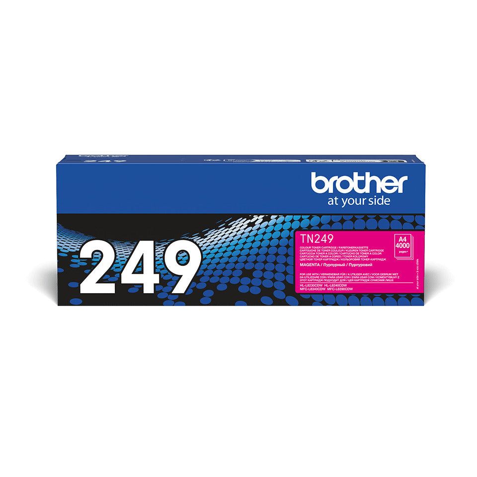 Lasertoner TN-249M, 4.000 Seiten, magenta BROTHER TN249M