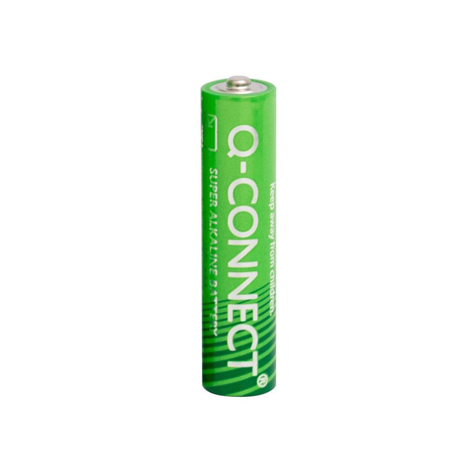 Batterie Micro, AAA, LR03, 1,5 V, 12 Stück, grün Q-CONNECT KF14342 Q-CONNECT KF14342 Micro