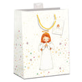 Weihnachts-Geschenktragetasche Christkind, 32 x 26 x 12 cm ~MARKE~~  7522-2409-L 7522-2409-L 32x26x12cm