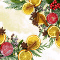 Weihnachts-Zelltuchserviette, Fragrance Xmas, 33 x 33 cm, 3-lagig, 20 Stück PAPER+DESIGN 207511 PAPER+DESIGN 207511 3lag