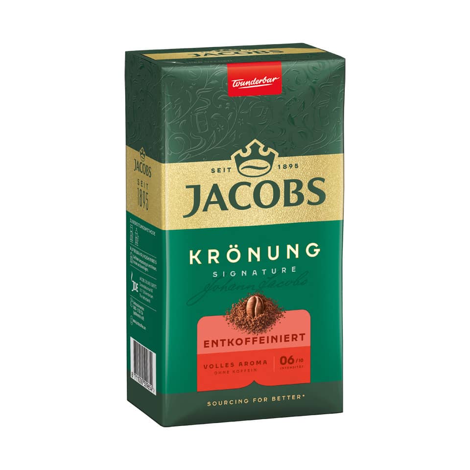 Kaffee Krönung Entkoffeiniert, 500g JACOBS 4091345 JACOBS 4091345 / 4031790