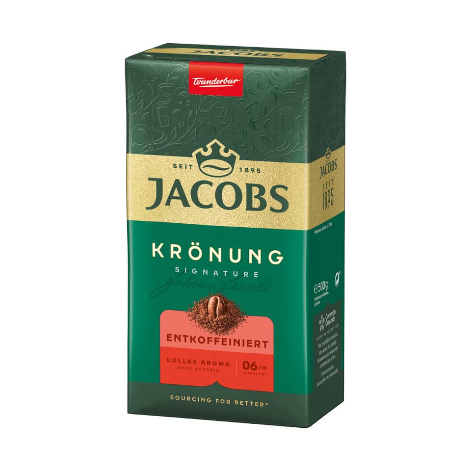 Kaffee Krönung Entkoffeiniert, 500g JACOBS 4091345 JACOBS 4091345 / 4031790