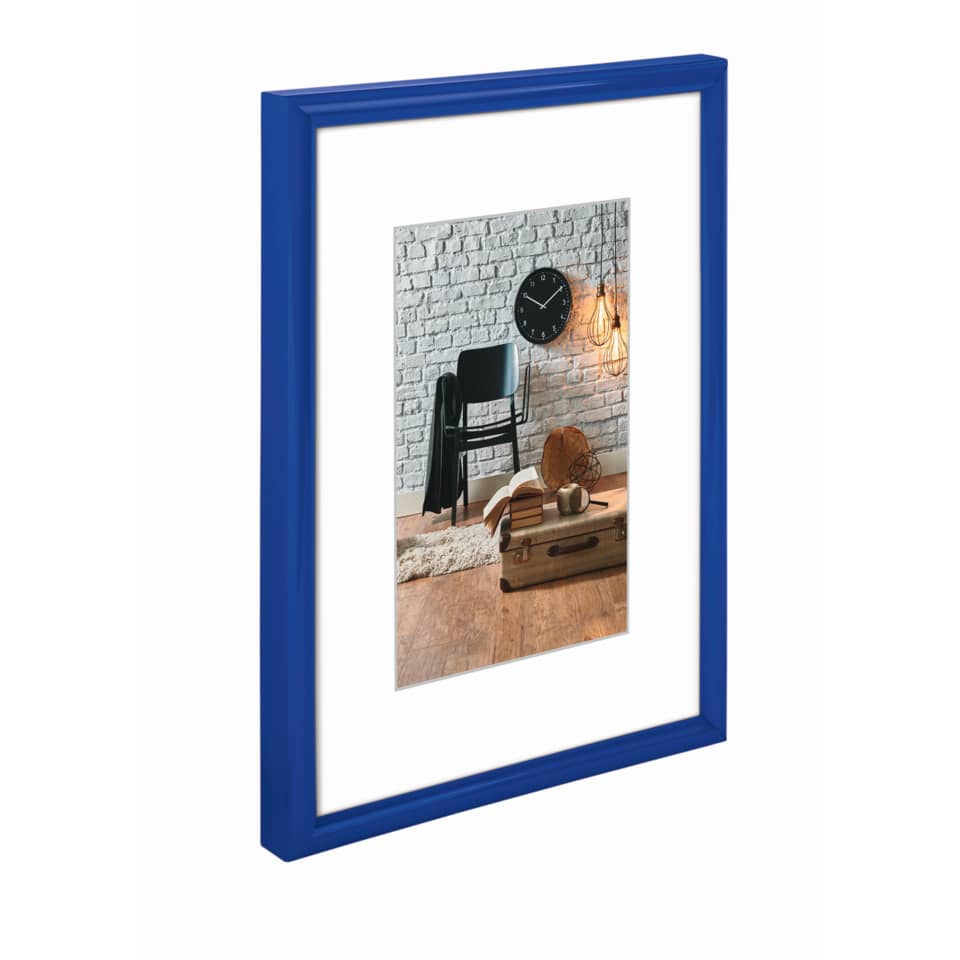 Bilderrahmen Sevilla - 30 x 40 cm, Kunststoff, blau HAMA 66315 HAMA 66315 Kunststoff