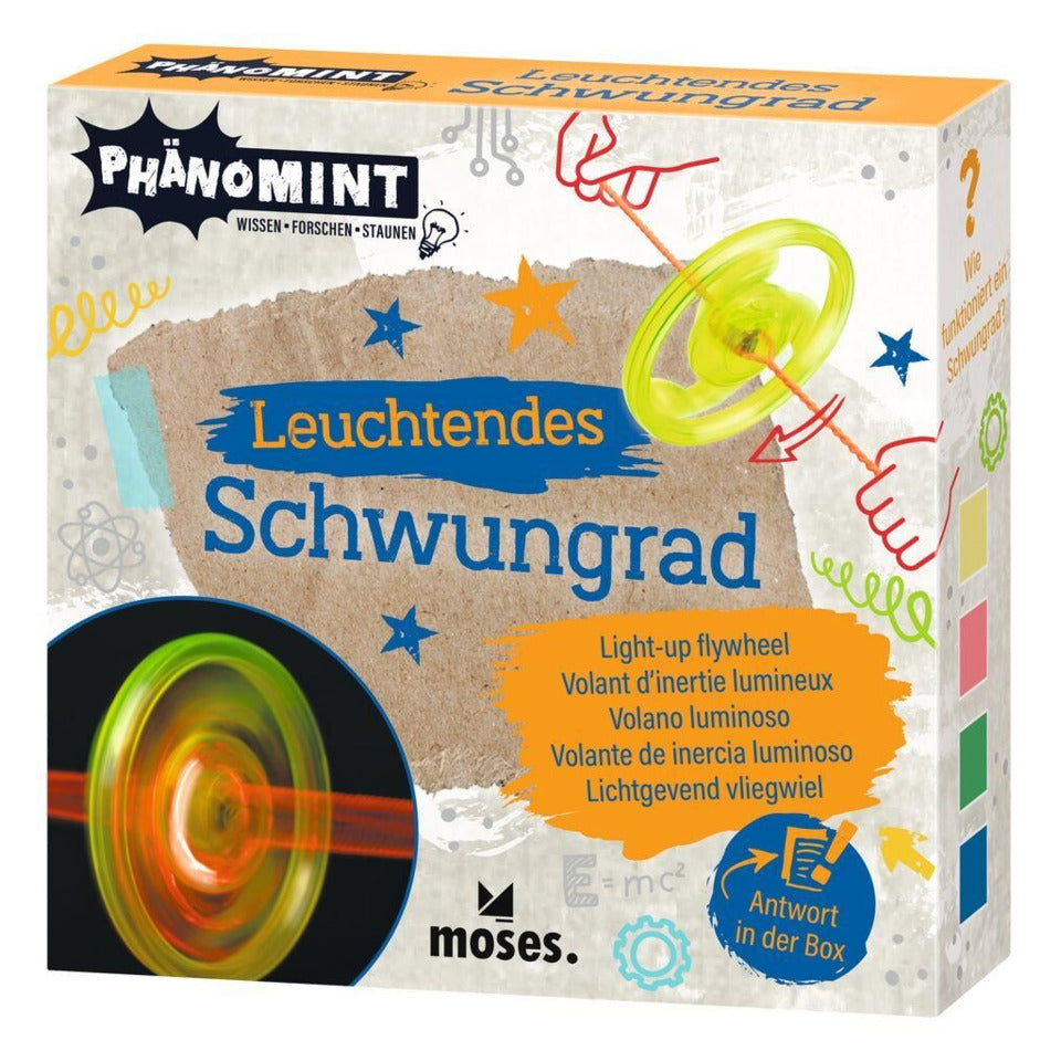 Schwungrad PhanoMINT leuchtend, sortiert im Display MOSES 30353 MOSES. 30353 i.Display