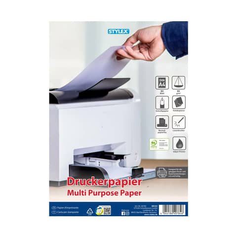 STYLEX Druckerpapier A4 80 Blatt