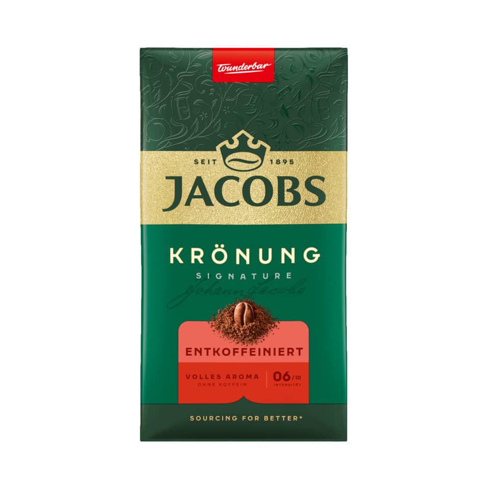Kaffee Krönung Entkoffeiniert, 500g JACOBS 4091345 JACOBS 4091345 / 4031790