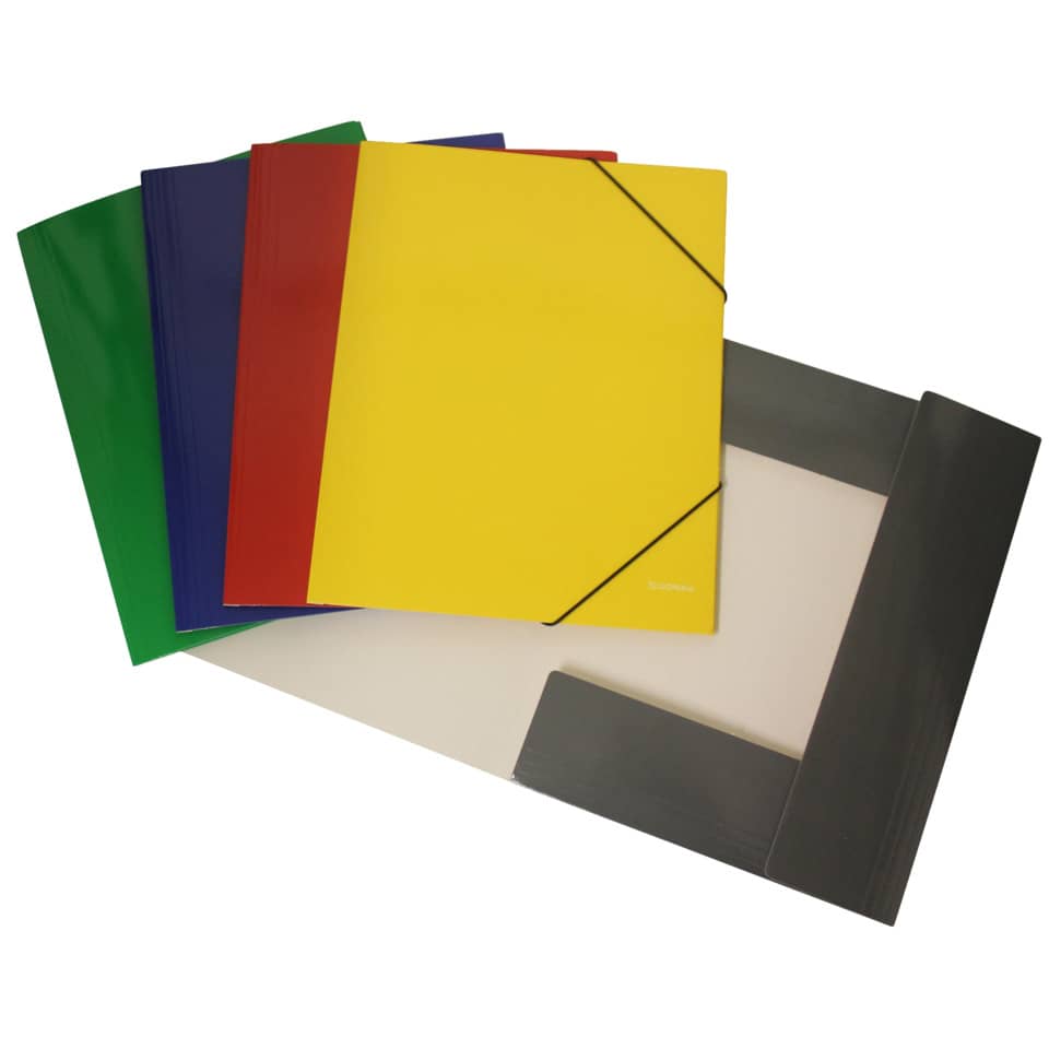 Gummizugmappe Uni Color, A4, sortiert DONAU 2068400-99