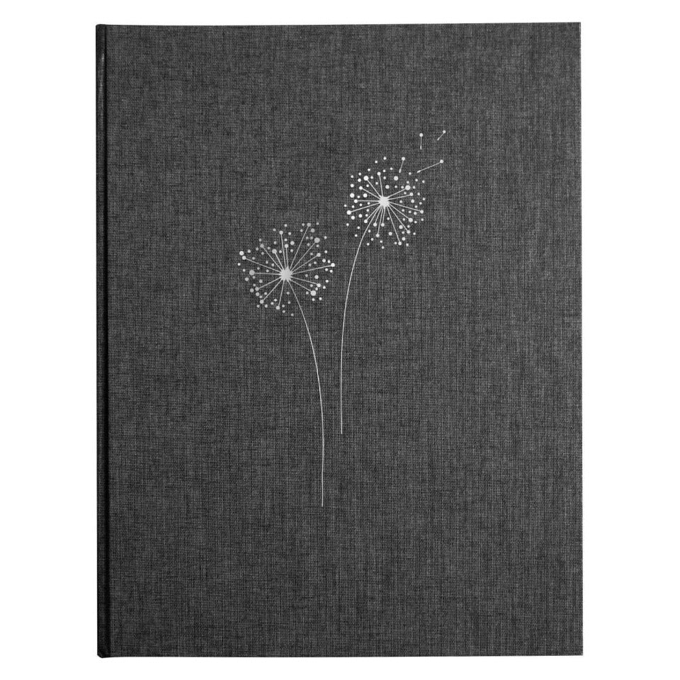 Kondolenzbuch Pusteblume, anthrazit GOLDBUCH 11 661