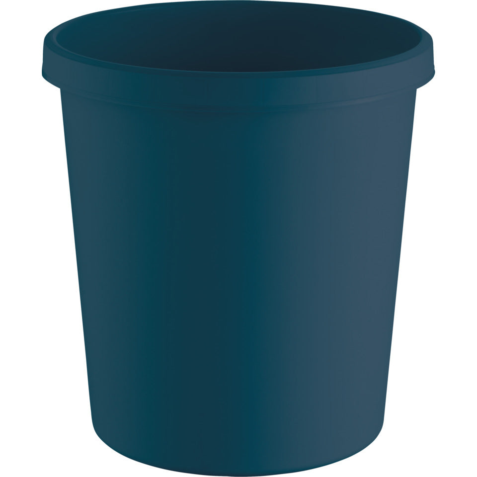 Papierkorb the green german, rec. Polypropylen, rund, 293 mm, 331 mm, 18 l, blau HELIT H6405834