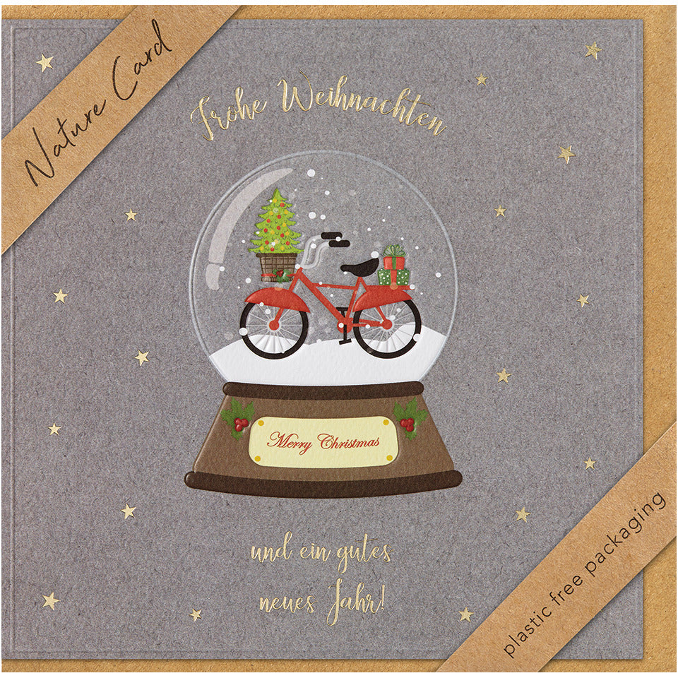 Doppeltext-Weihnachtskarte Nature Card BSB 22-6935 BSB 22-6935 quadratisch  Bild