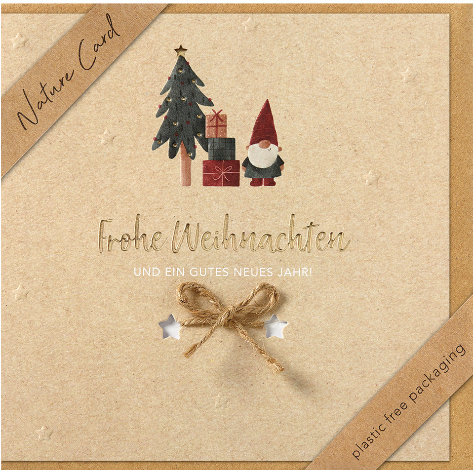 Doppeltext-Weihnachtskarte Nature Card BSB 22-6936 BSB 22-6936 quadratisch  Bild