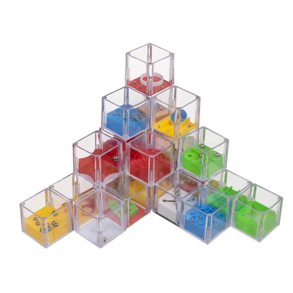 Spiel Gleichgewicht, 4 x 4 cm, sortiert OUT OF THE BLUE 59/2205 OOTB 59/2205 4x4cm