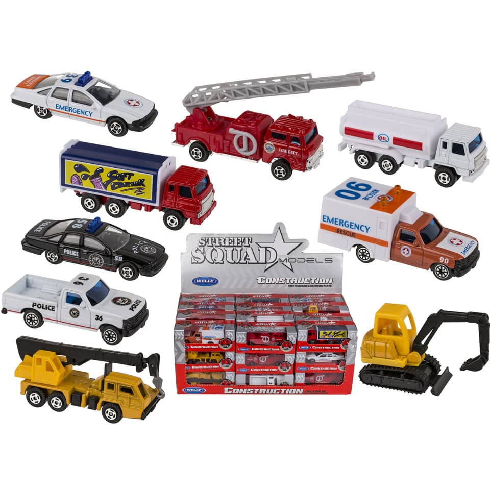 Modellauto Einsatzfahrzeug, 7,5cm, sortiert OUT OF THE BLUE 56/0022 OOTB 56/0022 7,5cm