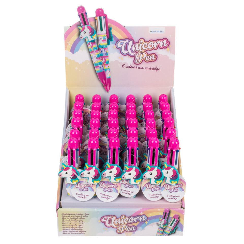 Kugelschreiber Einhorn, 14cm, sortiert im Display OUT OF THE BLUE 29/2857 OOTB 29/2857 14cm im Display