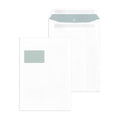 Fenstertasche, C4, 100g/m², Selbstklebend, 250 Stück, weiß MAILMEDIA 30005518 MAILMEDIA 30005518 250ST m.Innendruck
